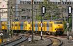 . Zwei gekuppelte NS Plan V rangieren am 05.09.2009 im Bahnhof von Roosendaal. (Hans)