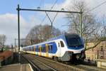 NS 2517 verlässt Arnhem-Velperpoort am 1 Dezember 2017