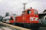 ÖBB Verschiebelok 2067 026 ist am 30 mai 2004 anwesend beim Bahnhofsfest  40 Jahre ÖGEG  in Salzburg-Itzling.