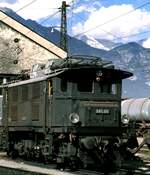 ÖBB 1145.06 in Innsbruck am 17.08.1978.
