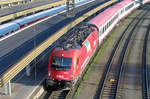 Am 25 Mai 2012 treft ÖBB 1216 013 in Kufstein ein.