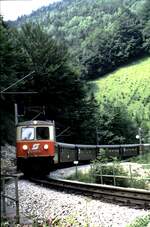 br-1099/834153/mariazeller-bahn-oebb-109916-am-04081986 Mariazeller Bahn, ÖBB 1099.16 am 04.08.1986.