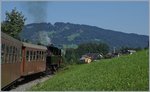 Unterwegs auf der Bregenzer Waldbahn: Kurz vor Schwarzenberg.