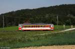 traunseebahn/219644/traunseebahn-et-23-106-der-stern Traunseebahn ET 23 106 der Stern & Hafferl Verkehrsgesellschaft m.b.H. im Planeinsatz bei Eisengattern, Lokalbahn Gmunden – Vorchdorf, Spurweite 1.000 mm, fotografiert am 26.08.2010 --> Der Triebwagen wurde 1954 von ACMV (Ateliers de constructions mcaniques de Vevey) in Villeneuve gebaut und kam zuerst bei der Trogener Bahn als ET 4 und danach bei Transports publics de la rgion lausannoise als ET 192 zum Einsatz.