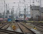 4110 609 als IC 2274 von Berlin-Südkreuz nach Rostock Hbf bei der Einfahrt im Rostocker Hbf.08.03.2020