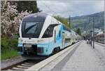 Der Westbahn ET 4010 029 (629/129) erreicht als WB 979 von Lindau Insel kommend den Bhanhof von Bregenz.
