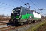 ell-european-locomotive-leasing-wien-2/727795/elllte-193-733-ist-zurueck-in ELL/LTE 193 733 ist zurück in Oss am 2 März 2021 nachdem sie das 1.Teil der Getreidezug aus Oss nach Nijmegen gezogen hat.