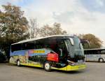 SETRA 515 HD von BLAGUSS Reisen / Wien im September 2013 in Krems gesehen.