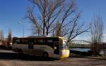 BB Postbus TEMSA Safari am 19.12.2014 in Krems-Stein gesehen.