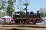 TKh 05353 nimmt am 4 Mai 2024 Teil an der Dampflokparade in Wolsztyn.