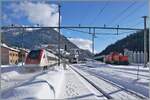 Wie sich die Zeiten ändern: vor ein paar Jahren hätte ich wohl die Nase gerümpft und den in Airolo durchfahrenden ICN nicht fotografiert, heute freue ich mich, dass ich zwischen all den 'Giruno' Zügen einen ICN fotografieren kann: ...