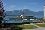 Ausflugsfahrt zum Chteau de Chillon mit dem Dampfschiff  Italie   (25.05.2018)