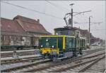 Die SNCF C 20155 UIC N° 97 85 1 932-0 (ex SBB Ee 3/3 II 16515, ex SNCF C 20155) des Verein  Team C-20155  kehrt von ihrer  Führerstand -Mitfahrt von Klus nach Balsthal zurück.