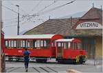 Der RB Ta 2/2 1 rangiert in Vitznau. Die Stationstraktor wurde 1982 von Stadler gebaut und kostete damals Fr. 106'404.-
24. Feb. 2018