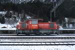 BLS 135 steht am 31 Dezember 2019 in Kandersteg.