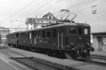 Be 4/6 1607 um 1980 im Bahnhof Rohrschach Hafen