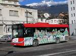 (269'462) - SMC Montana - Nr. 60/VS 3360 - Solaris am 29. November 2024 beim Bahnhof Sierre