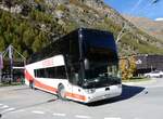 (268'349) - Welti-Furrer, Bassersdorf - Nr. SE02/ZH 930'332 - Van Hool (ex Eurobus swiss-express, Bassersdorf - Nr. SE02) am 21. Oktober 2024 beim Bahnhof Tsch