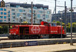 Die SBB Am 843 042-3 (92 85 8843 042-3 CH-SBB), eine Schweizer Version der MaK G 1700-2 BB, am 05 September 2021 im Bahnhof Basel SBB.