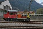 Der SBB Tm 234 114-7 (Tm 98 85 5 234 114-7 CH-SBBI) in Erstfeld. 

19. Okt. 2023