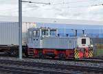 RAIL CARE: Die frisch reviderte SCHOEMA Tm 2/2 98 85 5237 806-5 im Rangierdienst für rail Care in Oensingen am 14.