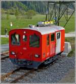 Aus dem MGB Regio gelang mir am 24.05.2012 in Oberwald die Aufnahme des DFB Tmh 2/2 985.