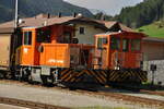RhB Tmf 2/2 Nr.86 und Nr.90 in Zernez am 22.08.2009.