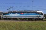 Seitenblick auf 193 110 von SBBCI während ein Stillstand in Valburg am 12 Juni 2025.