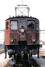 Geführte Besichtigung im Depot Olten Ae 3/6 II Nr.10 439.