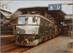 Die Ae 6/6 11403 in Zürich HB. 
Sept. 1984