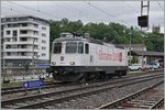 Die SBB Re 4/4 II  Erstfeld  (Re 420268-5) in Vevey.
17. Juni 2016