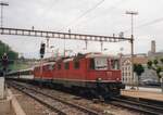 Mit ein EuroCity Mailand-Basel treft 11144 am 26 Mai 2007 in Bellinzona ein.
