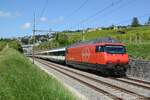 2021-08-31.SBB CFF FFS Bossière VD  locomotive électrique Re 460 003 [Milieu du monde]