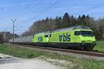 2025-04-08.BLS Cargo Vufflens-la-Ville  Locomotive électrique Re 465 014 en UM