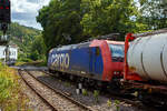 Die an die SBB Cargo International AG vermietete Re 482 019-7 (91 85 4482 018-7 CH-NRFAB) der NRFAB - Nordic Re-Finance AB, Bankeryd (Schweden), ex SBB Cargo Re 482 019-7, f�hrt am 23 Juli 2026 mit