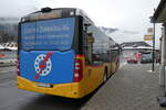 (282'579) - PostAuto Bern - BE 637'781/PID 11'216 - Mercedes am 24. November 2025 beim Bahnhof Frutigen