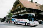 (025'234) - Nussbaumer, Arbon - TG 24'764 - Drgmller am 15. August 1998 beim Bahnhof Schwarzenburg