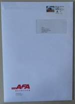 (281'884) - AFA-Briefumschlag vom 22.