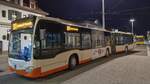 Mercedes-Benz Citaro G C2, SO 172038, in Solothurn Hauptbahnhof, als Ersatzverkehr Solothurn-Luterbach-Deitingen, Busbetriebe Solothurn und Umgebung, Aufgenommen am 2. April 2026