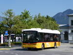(277'119) - Gessinger, Bad Ragaz - SG 1558/PID 11'220 - Scania/Hess am 20. Juni 2025 beim Bahnhof Bad Ragaz