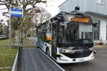 (282'815) - TGA, Arbon (Eurobus) - TG 686 - eKarsan am 5. Dezember 2025 in Arbon, Saurer-Museum/Schwimmbad