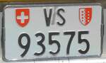 (227'642) - Nummernschild - VS 93'575 - am 29.