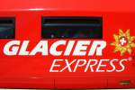 Glacier Express/225450/seitenanschrift-des-barwagens-im-neuen-gex Seitenanschrift des Barwagens im neuen 'GEX'. (31.07.2007)