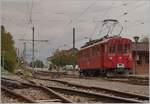 Schon etwas müde, auf dem Weg von der Arbeit in Blonay angekommen, steht bei der Blonay Chamby Bahn noch der Bernina Bahn ABe 4/4 I 35, de als letzter Zug von Chaulin gekommen und als Leermaterialzug nach Chaulin zurück kehren wird.

9. Oktober 2021