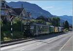 Autour de la voie ferrée / Rund um die eiserne Bahn (Herbstevent 2024) - Ich wusste, dass diese Jahr der GFM (Historique) BDe 4/4 141  bei der Blonay Chamby Bahn zu Gast sein wird.