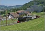 Festival Suisse de la vapeur / Schweizer Dampffestival 2026 - die SEG G 2x 2/2 105 dampft mit ihrem Dampfzug in Cornaux in Richtung Chamby.

25. Mai 2026 
