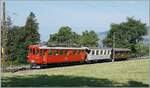 Festival Suisse de la vapeur / Schweizer Dampffestival 2026 - Der Bernina Bahn Rhb ABe 4/4 I N� 35 der Blonay Chamby Bahn ist bei Chaulin auf dem Weg von Blonay nach Chamby (und in der Folge nach Chaulin Mus�e.) 

25. Mai 2026 