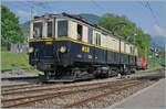 Festival Suisse de la vapeur (Schweizer Dampffestival 2025) - der legend�re MOB DZe 6/6 2002, bzw. FZe 6/6 2002 der Blonay Chamby Bahn steht fotogen im besten Licht in Blony. 

9. Juni 2025