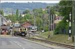 Blonay - das Signal zeigt dem Blonay Chamby Bahn Zug nach MONTREUX Freie Fahrt, das  L'aventure ferroviaire de l'Oberland Bernois  /  Das Bahnabenteuer des Berner Oberlands  des diesj�hrigen Herbstevent der Blonay Chamby Bahn kann beginnen: der MOB FZe 6/6 2002 verl�sst mit seinem Riviera Belle Epoque Zug 200207E den Bahnhof von Blonay.

5. September 2026