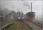 Blonay - Chamby - La Der 2026 - 60 apr�s les CEV (Saison Ende der Blonay Chamby Bahn, 60 Jahre nach dem Betriebsschluss der CEV). 

WETTER III - schwer zu sagen, was ist Dampf und Rauch oder Wolken und Nebel! Ein herrliches Stimmungsbild aus Chamby ...